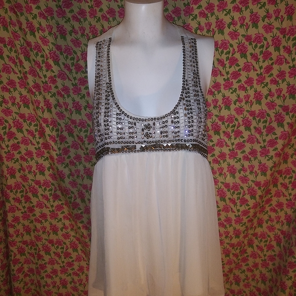 Sequined tank top - Picture 3 of 6